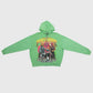 "D ROSE" 4TH QTR PRESSURE HOODIE [LIME GREEN]