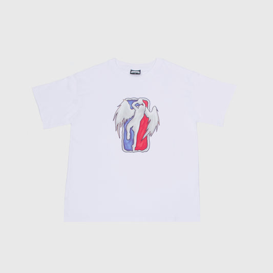 “ANGEL”  4TH QTR TEE [WHITE]