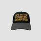“LIT4” FOAM CAP [BLACK/GREY & YELLOW]