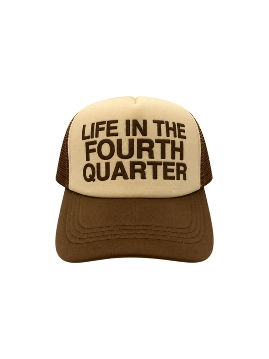 “LIT4” FOAM CAP [COFFEE]