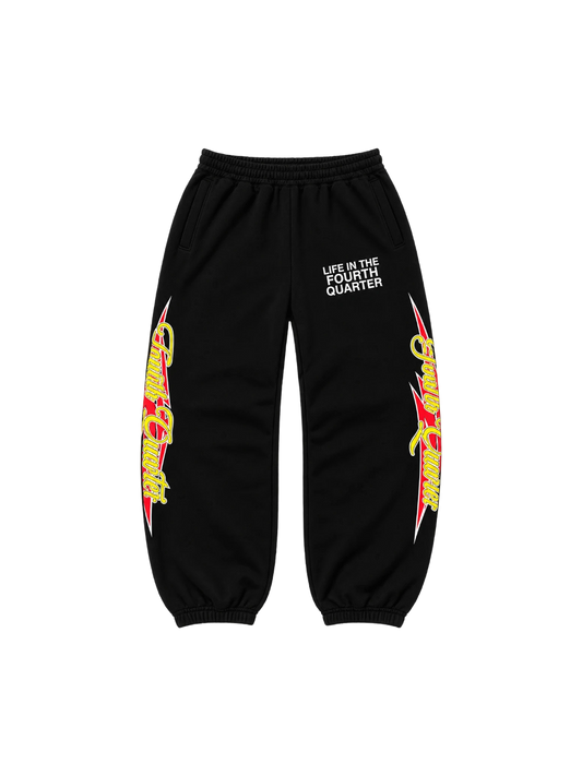 "TRIBAL" 4TH QTR BOTTOMS [BLACK]