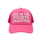 “LIT4” FOAM CAP [PINK & WHITE]