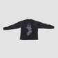 “BRUCE-LEE” LONGSLEEVE [WASHED BLACK]