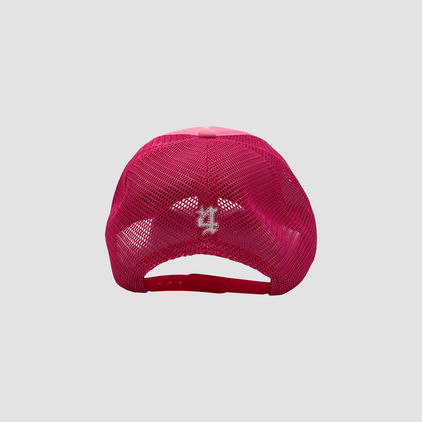 “LIT4” FOAM CAP [PINK & WHITE]