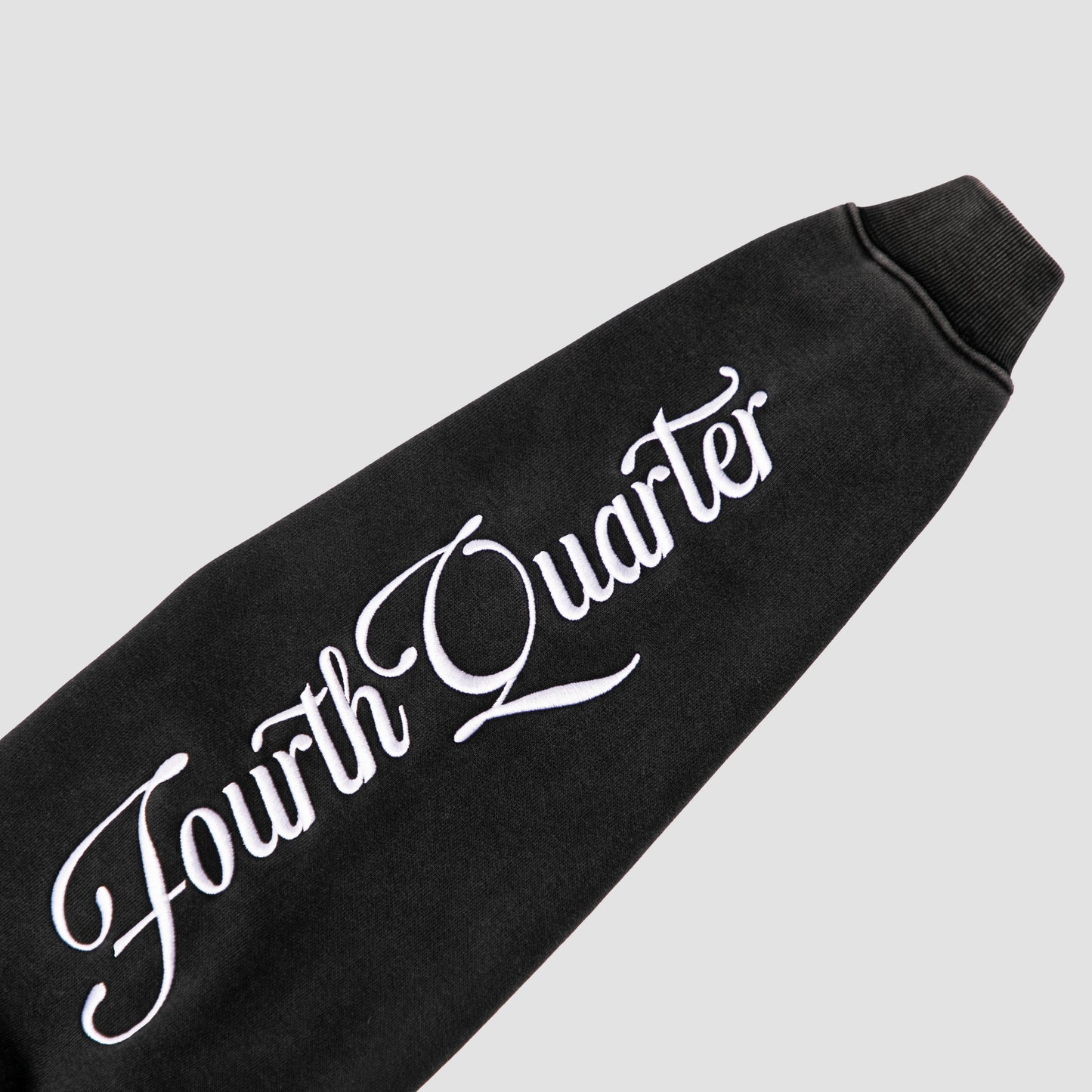 "SIGNATURE" 4TH QTR HOODIE [WASHED BLACK]