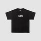 "LIFE" 4TH QTR [TEE] BLACK