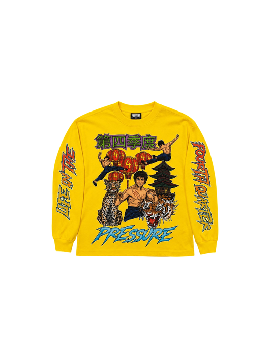 “BRUCE-LEE” LONGSLEEVE [YELLOW]