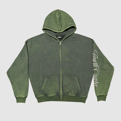 "SIGNATURE" 4TH QTR HOODIE [FORREST GREEN]