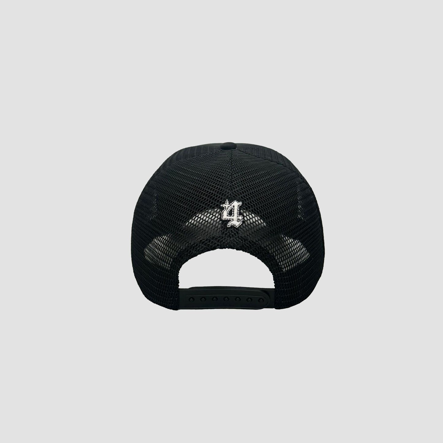 “LIT4” FOAM CAP [BLACK/GREY & YELLOW]