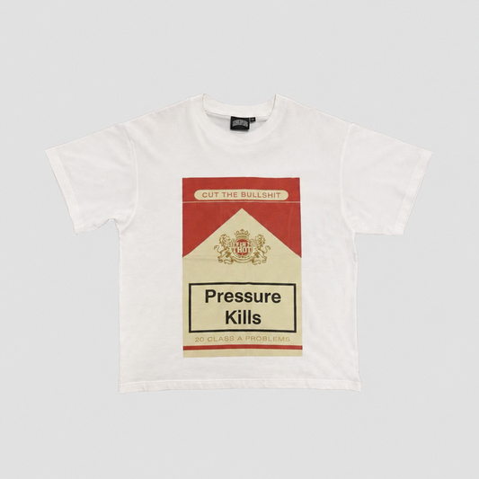 "MALBORO" 4TH QTR TEE [WHITE]