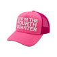 “LIT4” FOAM CAP [PINK & WHITE]