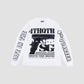 "SHOOTERS" 4TH QTR [LONG SLEEVE] WHITE