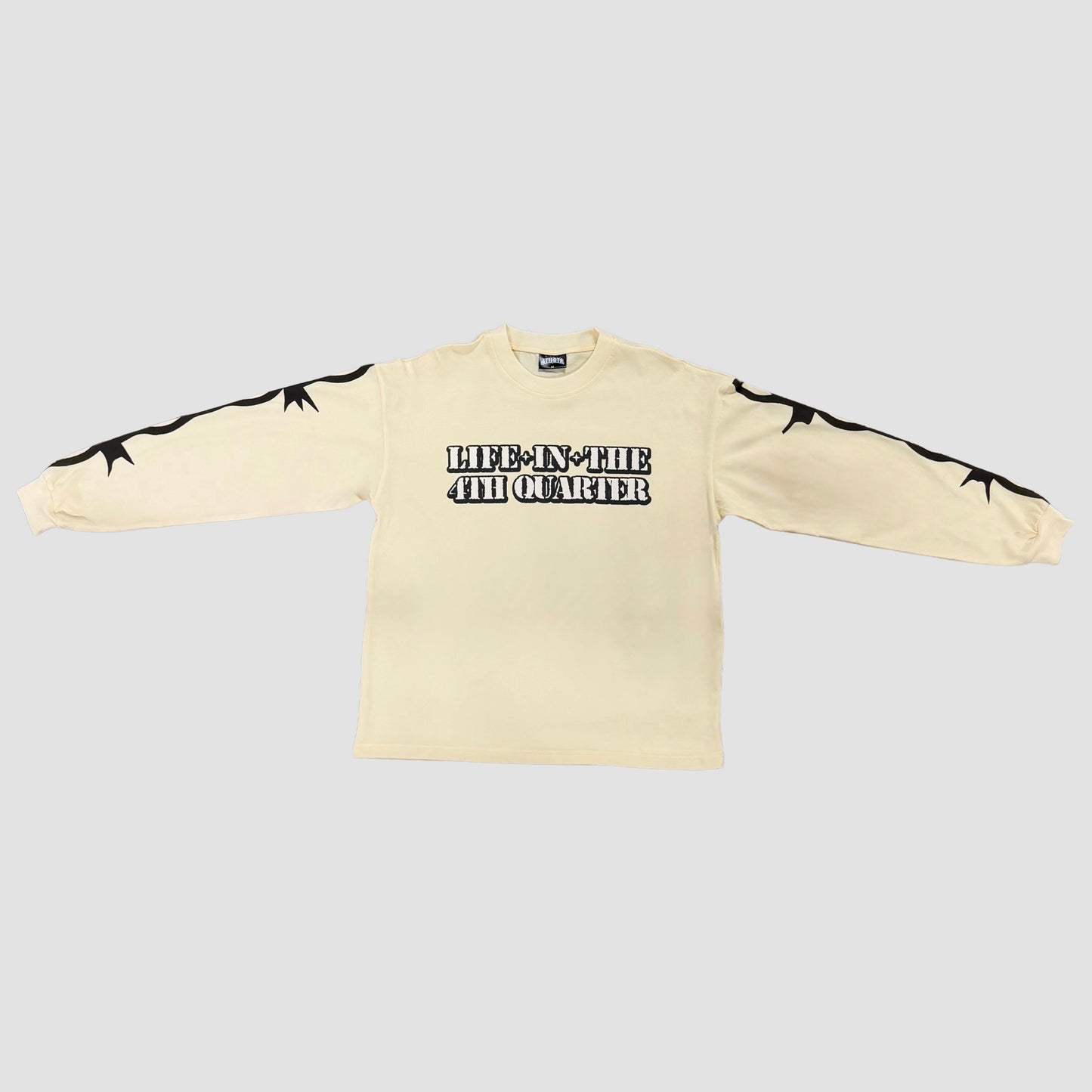 LIT4 BARBWIRE LONGSLEEVE TEE [CREAM]