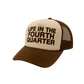 “LIT4” FOAM CAP [COFFEE]