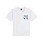 “SUDDEN DEATH” TEE [WHITE & BLUE]