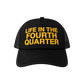 “LIT4” FOAM CAP [BLACK]