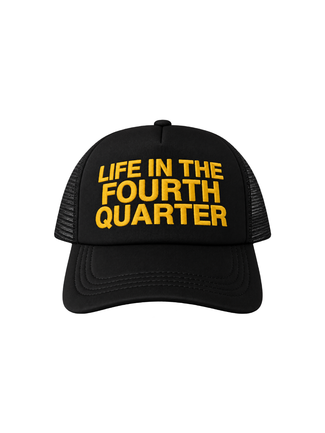 “LIT4” FOAM CAP [BLACK]