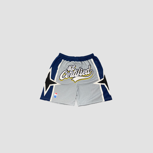 “CERTIFIED” 4TH QTR SHORTS [NAVY BLUE & GREY]